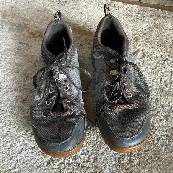 Chaco Kanarra Walking Hiking Outdoors Sneakers Gray Lace Up: 7A - Picture 2 of 13